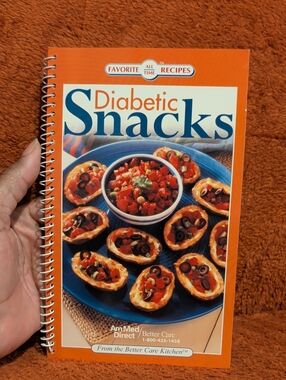Diabetic Snacks Spiral Cookbook ( Favorite All Time Recipes )